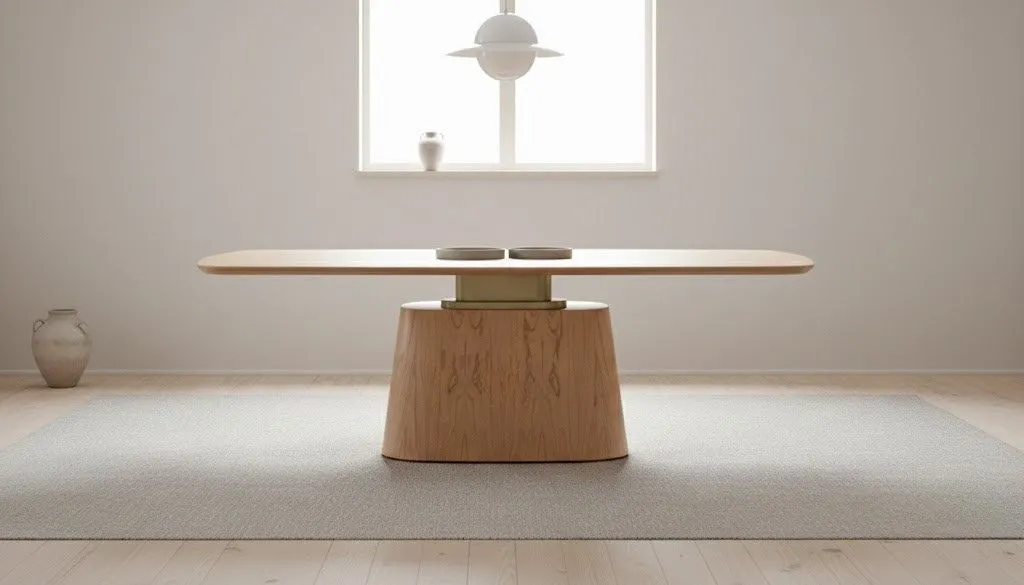 Foster Rectangular Dining Table, styled room